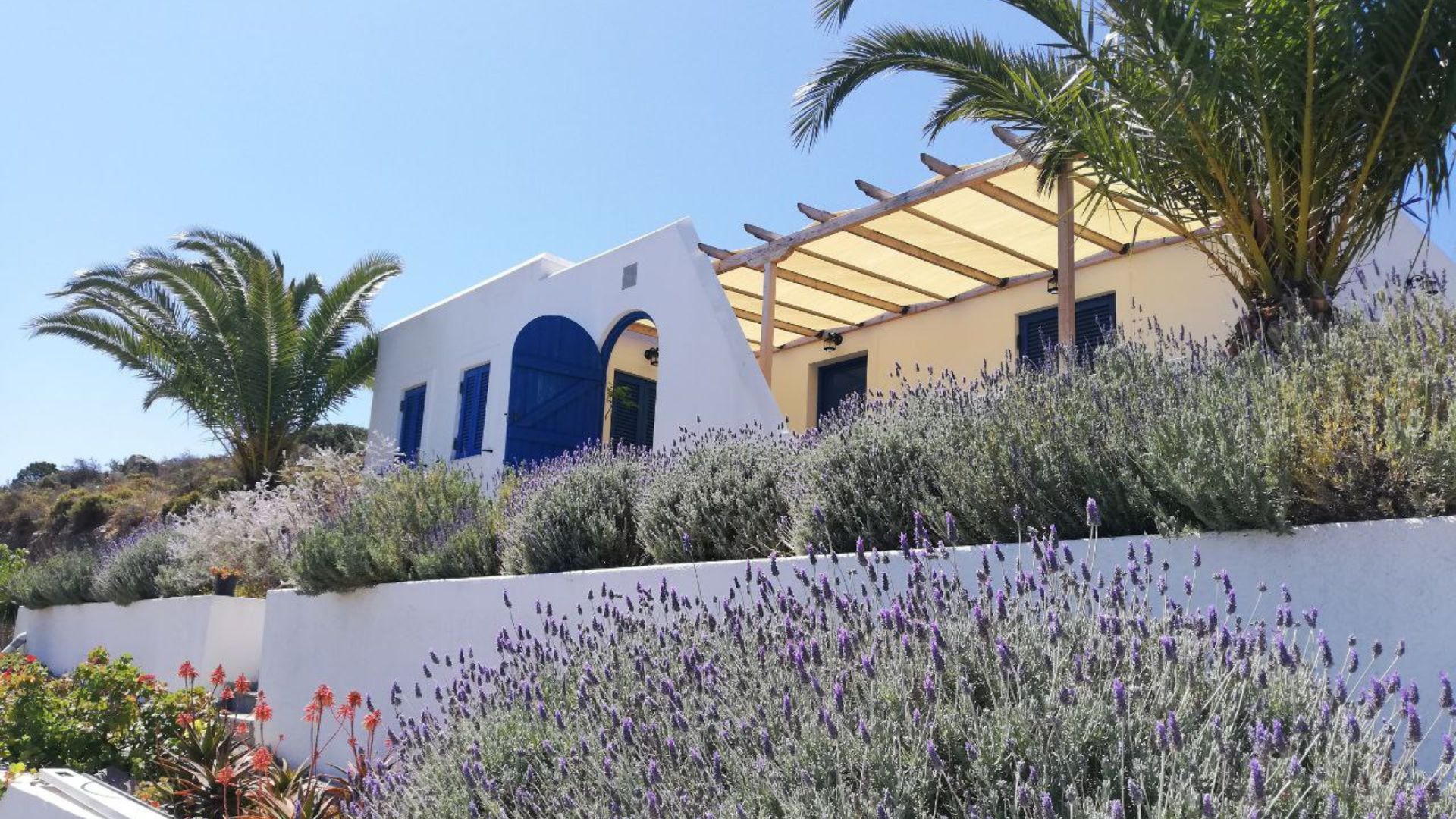 Greek Villa at Oneiro Glico Agia Marina Aegina | First Terrace